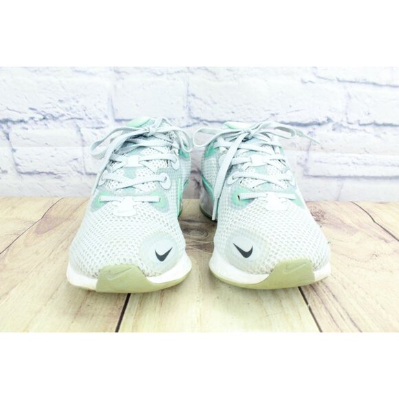 Nike Renew Run Shoes Sneakers CK6360-007 Sky Gray Turquoise Size 7.5 - Picture 3 of 9